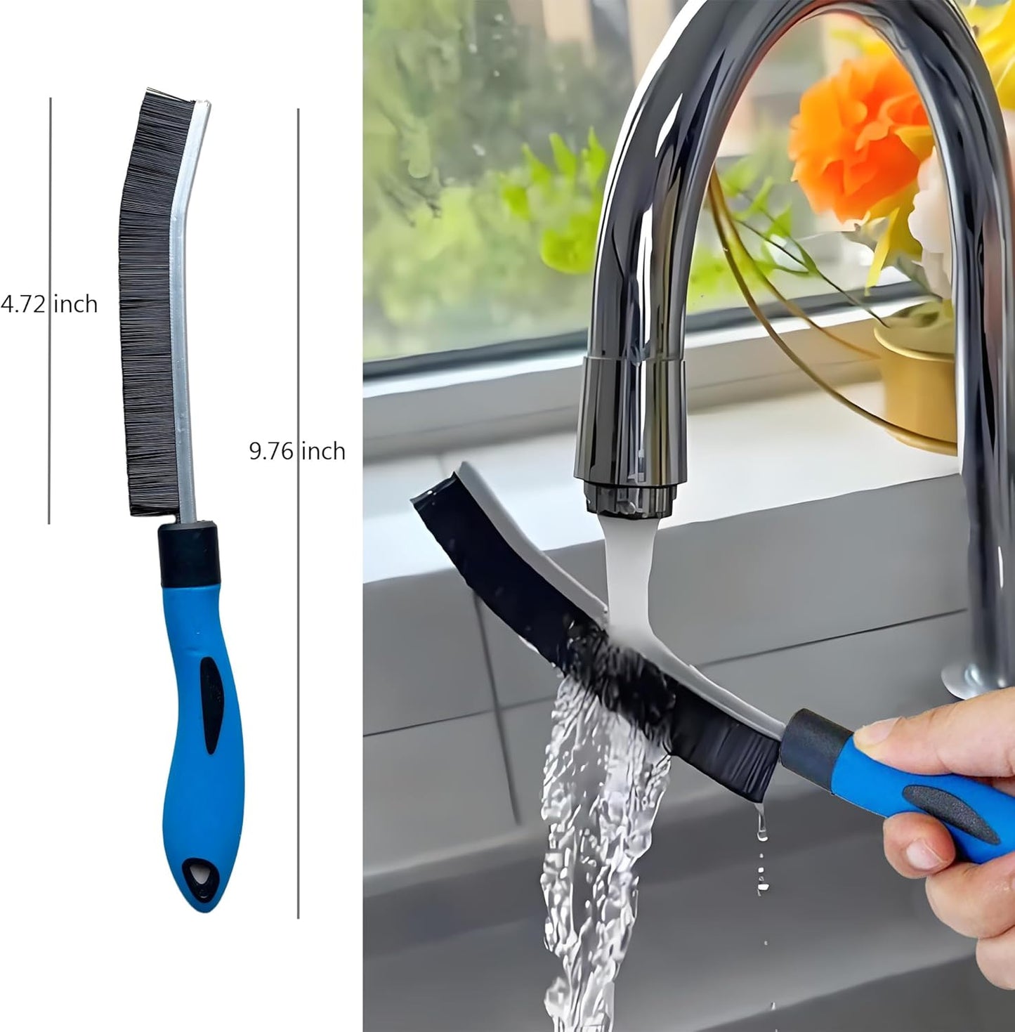 Crevice Cleaning Brush 12Pcs, Hard Bristle Deep Cleaning Brushes Supplies for Household use, Kitchen, Bathroom, Corner, Grout, Sink, Cup, Teapot, Bottle, Blender