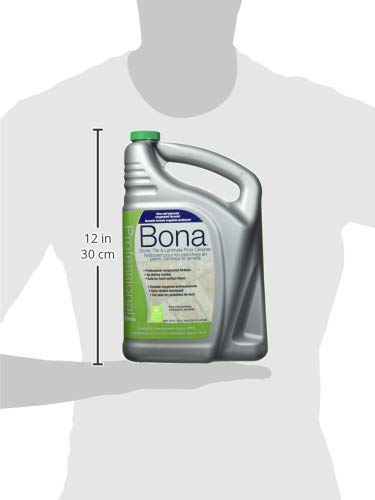 Bona Professional Laminate Pro Series Wm700018175 Stone, Tile Cleaner Ready to Use, 1-Gallon Refill