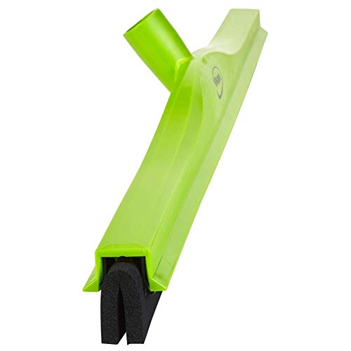 Vikan 77515 Squeegee,Fixed Head,Bench,10",PP/RB,White