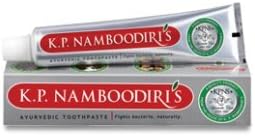 2 x K.P.Namboodiri's Ayurvedic Toothpaste 100g- Pack of 2 - "Shipping by FedEx"
