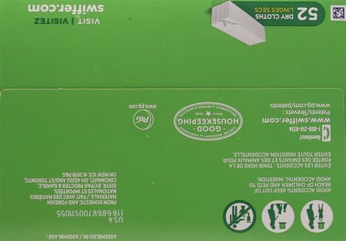 Swiffer Sweeper Dry Sweeping Pad, Multi Surface Refills for Dusters Floor Mop, with Febreze Lavender, 32 count
