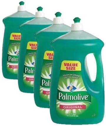Palmolive Dishwashing Liquid, Original Scent, Green, 90oz Bottle.