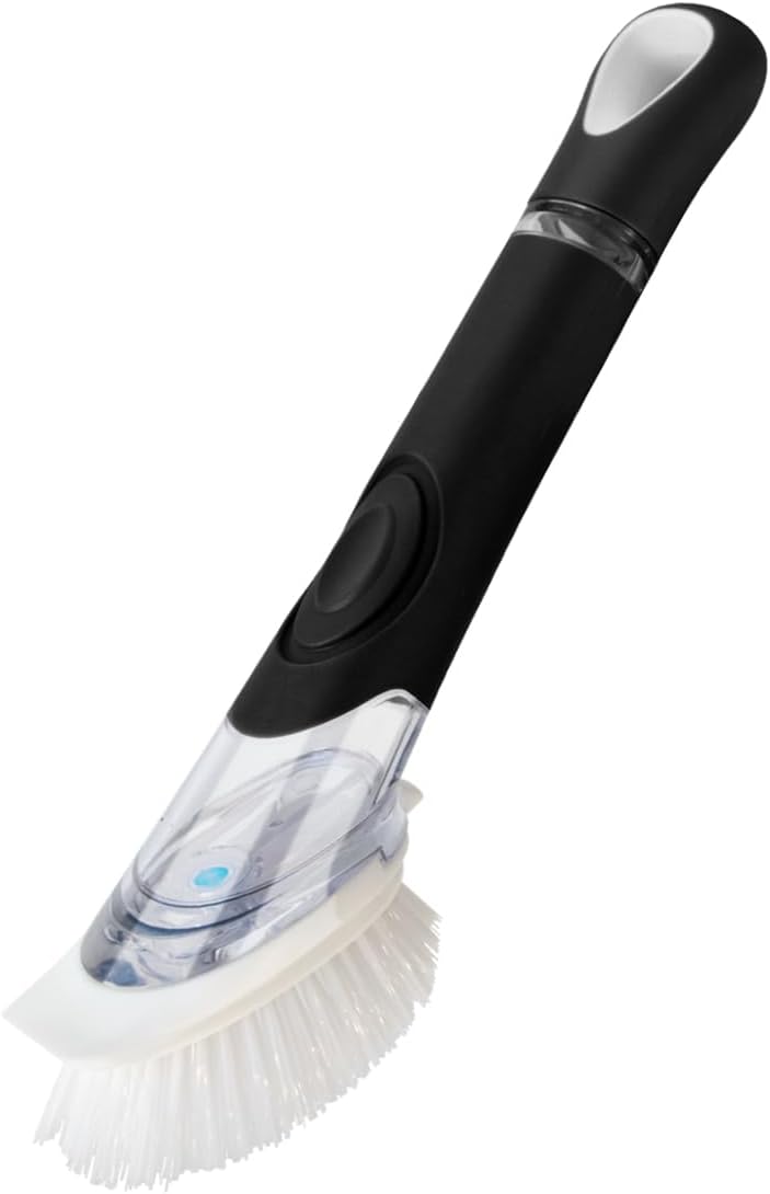 CELOX Dish Brush with Soap Dispenser, Kitchen Brush for Pans, Dishes