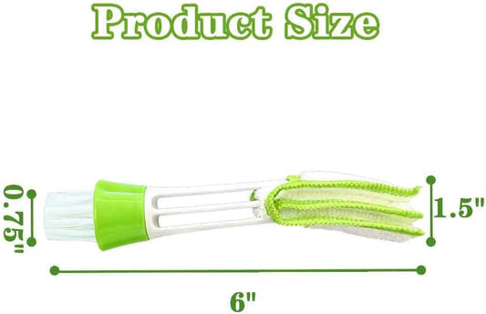 3PCS Car Vent Cleaner, Reusable and Washable Microfiber Cloth for Air Vents, Keyboards, Blinds, etc
