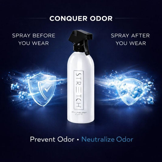 FOREVER NEW Stretch Athleisure Pre-Treatment Odor Removal Spray -Natural Fabric Refresher, 7 Fl Oz
