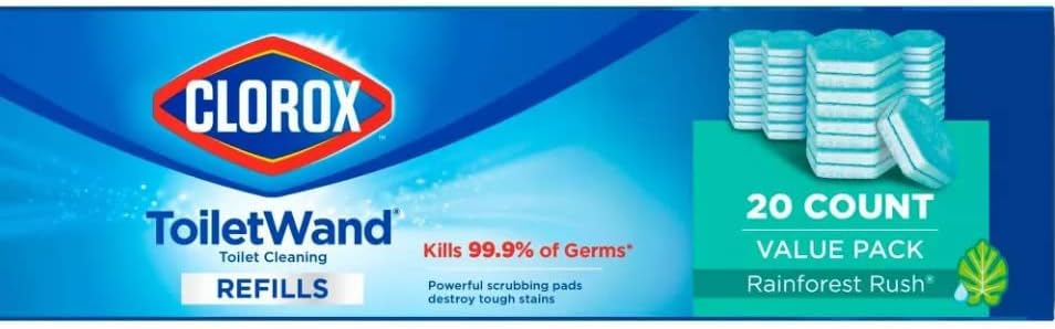 Clorox Toiletwand Refills + Wand model 30814, 36 Count(Pack of 1)