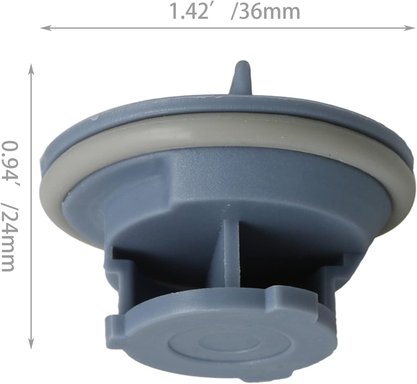 Yibuy 8558307 Dishwasher Dispenser Cap Rinse Aid Caps for Dishwasher