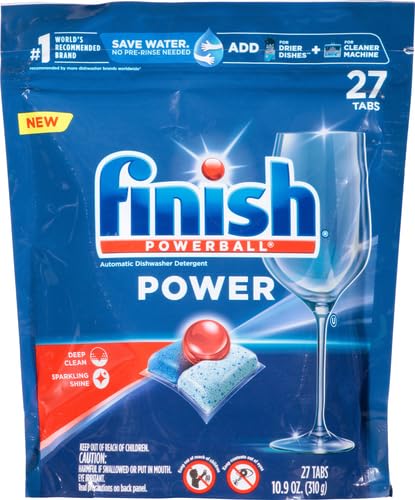Finish Power Dishwasher Detergent 27ct