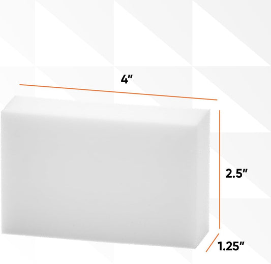 Superior Miracle Eraser Sponge Cleaning Sponge for Floor, Wall, Melamine Sponge Furniture Removes Scuffmarks, Dirt, and Tough Stains, Pack of 8, by Superio (32)