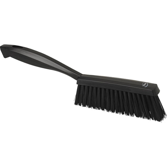 Vikan 45894 Bench Cleaning Brush, Polypropylene/Polyester Medium Bristle Dustpan Brush & Sweeper, 14 Inch, Red