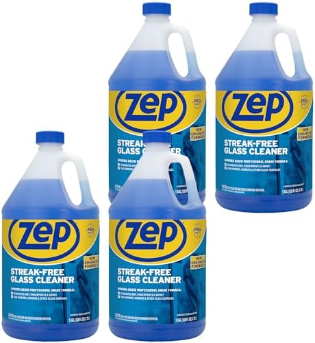 Zep, ZU1120128, Streak-Free Glass Cleaner, 128 ounce
