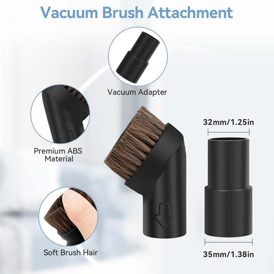 Vacuum Attachments for Shark Rocket,2 in 1 Crevice Tool Dust Brush Accessories for Shark Rocket HV300 HV301 HV322 HV320,Rotator NV751 NV752 NV650 NV680 NV800 | 35MM Vacuum Attachments