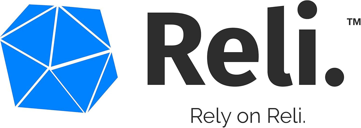 Reli. 30-33 Gallon Trash Bags Heavy Duty | 250 Count Bulk | Clear Large Trash Bags 30+, 32 Gallon | Made in USA
