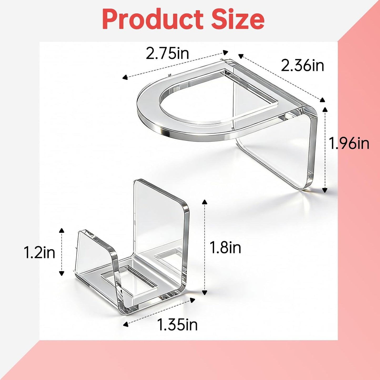 Sponge Holder, Dish Brush Holder, Compatible with OXO Good Grips Soap Dispensing Dish Scrub Brush.