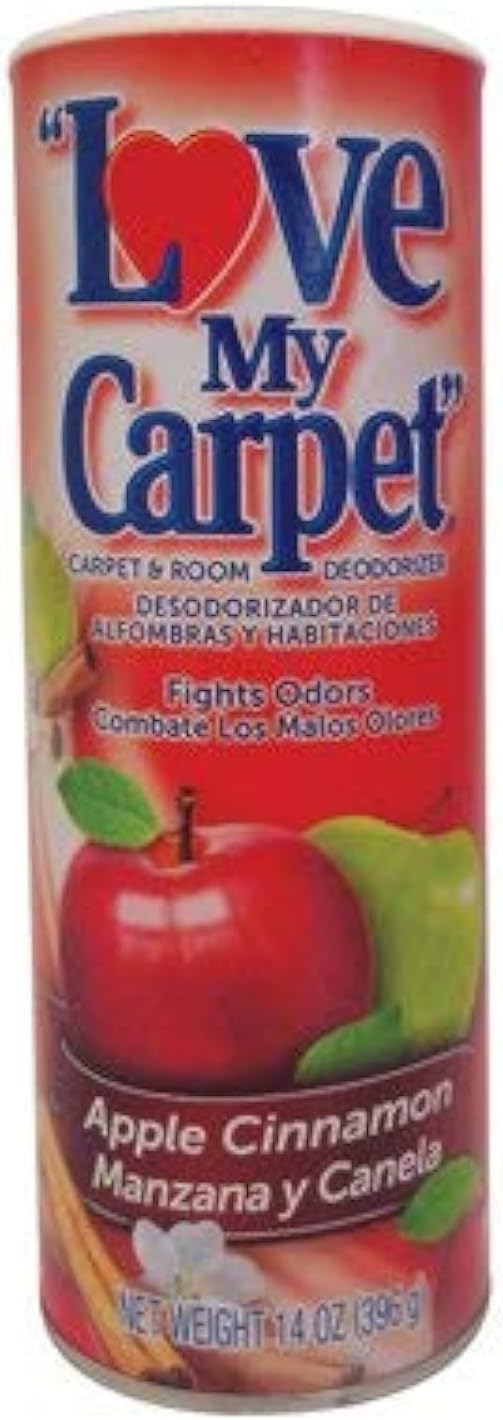 Carpet & Room Deodorizer, Apple Cinnamon 14 oz. (2 Pack)