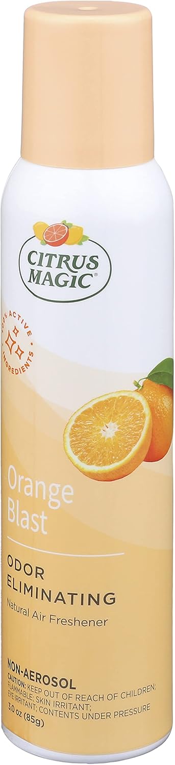 Citrus Magic Natural Odor Eliminating Air Freshener Spray, Fresh Citrus, 3-Ounce
