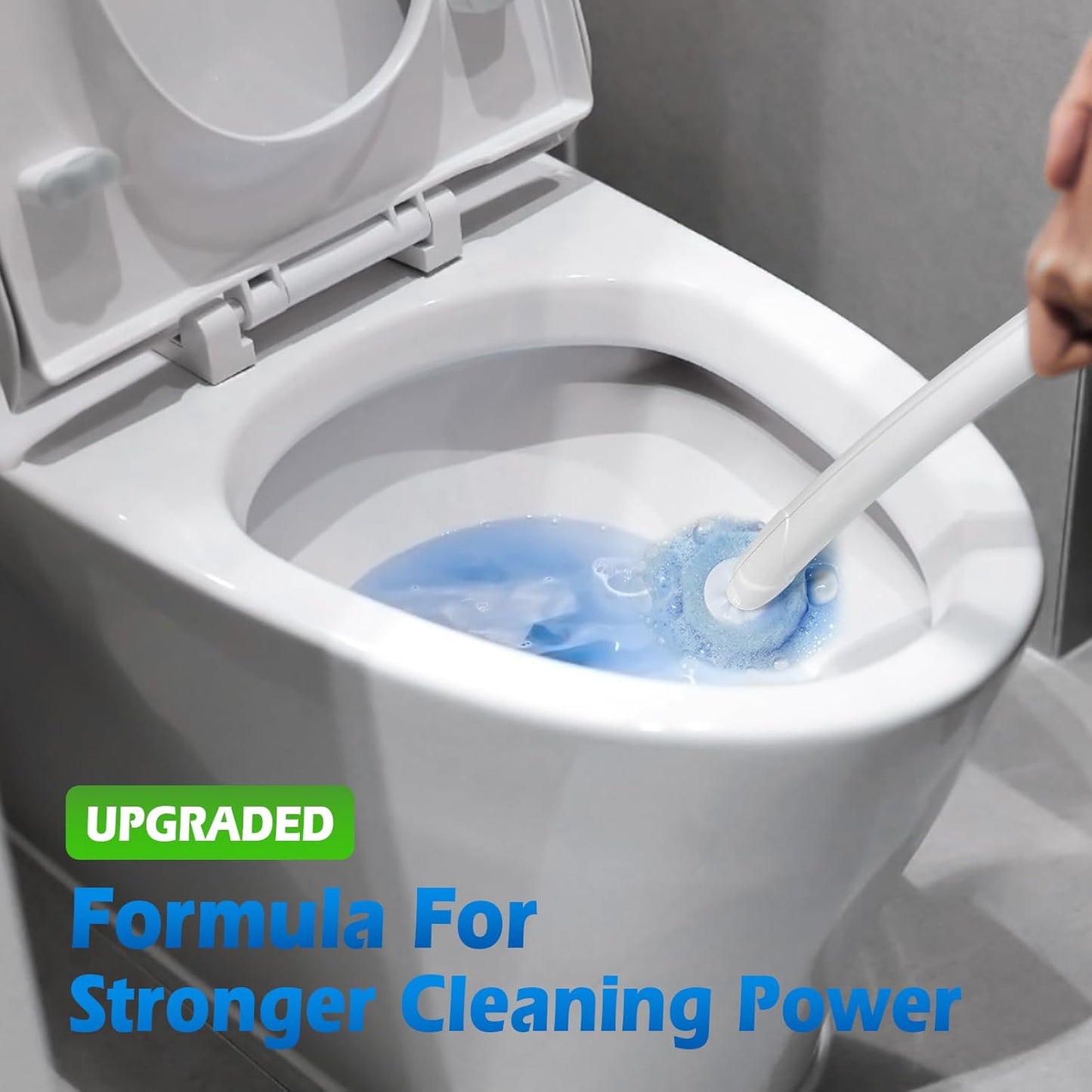 50 Count Toilet Wand Refills for Clorox, Disposable Toilet Brush Heads Compatible with Most Toilet Bowl Wand Refills System for Bathroom Cleaning