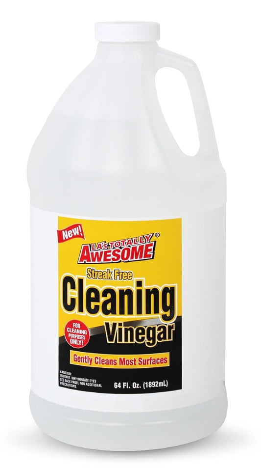 LA's Totally Awesome Streak Free Cleaning Vinegar, 64 oz (2 Pack)