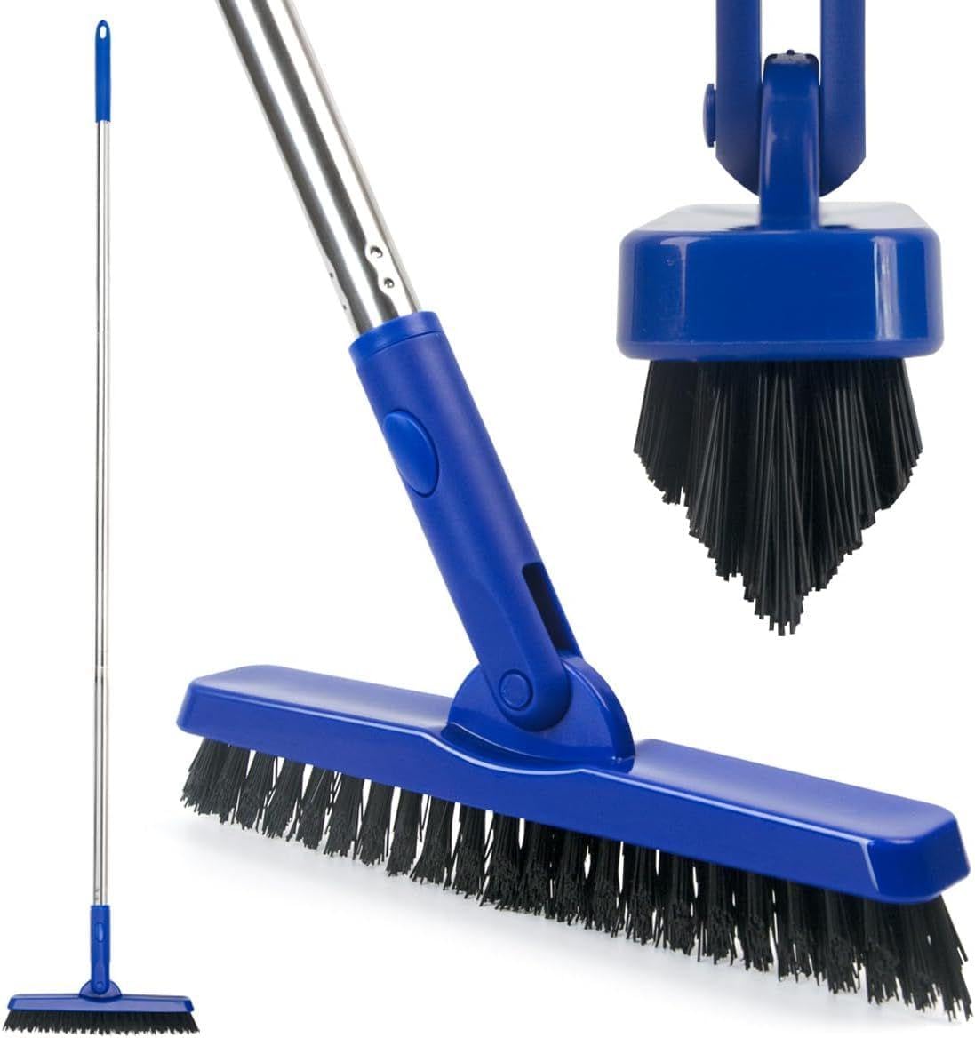 CELOX Grout Cleaner for Tile Floors, Shower Tile Floor Scrubber for Cleaning Baseboard Bathroom, Black