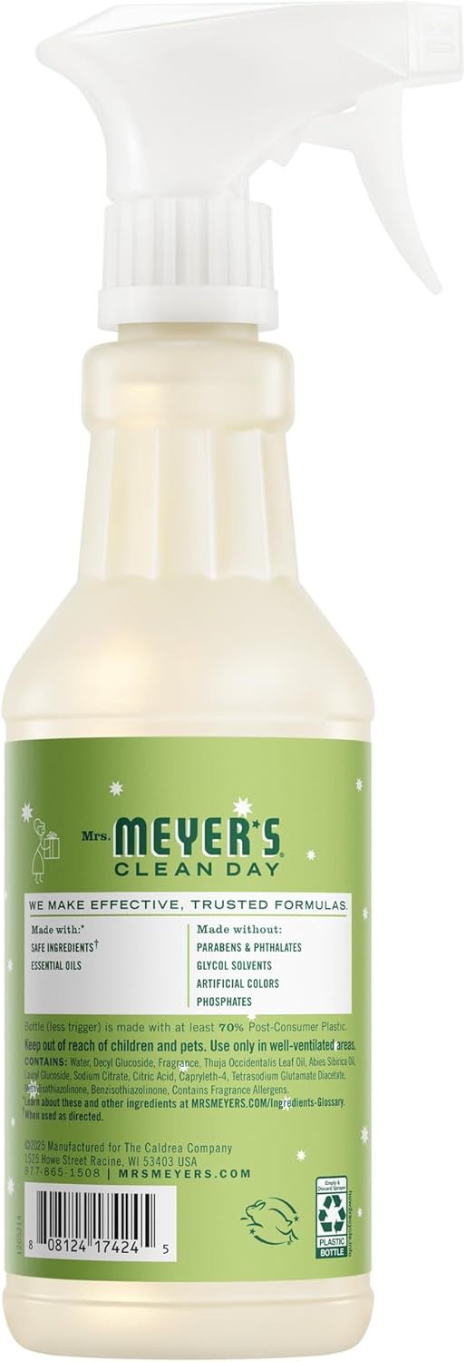MRS. MEYER'S CLEAN DAY Multi-Surface Everyday Cleaner, Iowa Pine Scent, 16 Fl Oz Bottle