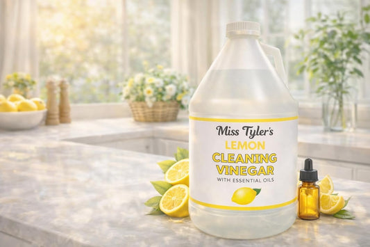 Miss Tyler's Cleaning Vinegar All Purpose Household Surface Cleaner, 1 gallon (Lemon) **NEW LOOK**