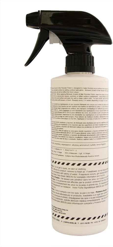 Mohawk Finishing Products Scratch & Mar Resister Polish - Clear (16 Ounces)