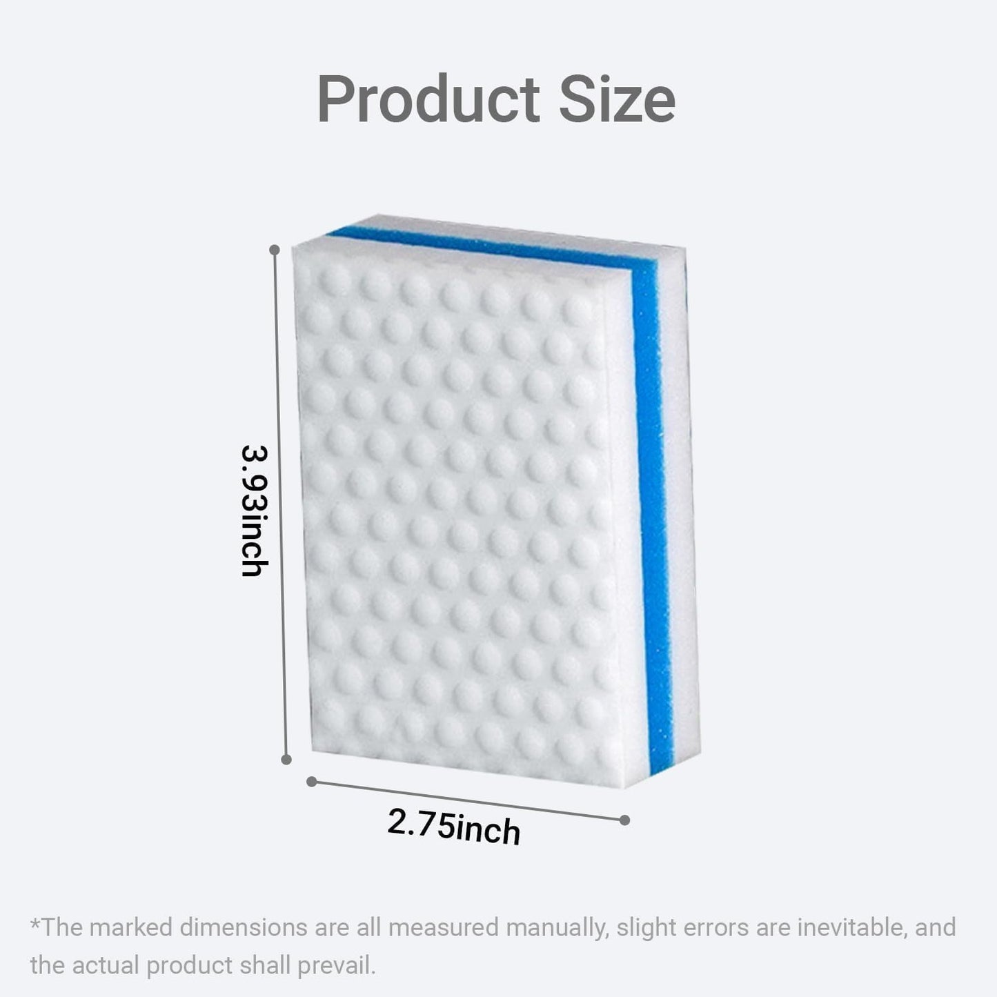 Extra Durable Eraser Sponge, Premium Melamine Cleaning Sponges,Household Cleaning Supplies Kitchen Dish Sponges Multi Purpose Cleaner, Bathroom, Shower, Shoe, Car, Window, Wall Cleaner