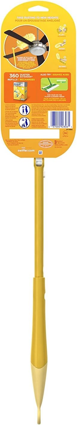 Swiffer Dusters 360 Extendable Handle Starter Kit 4 Refills