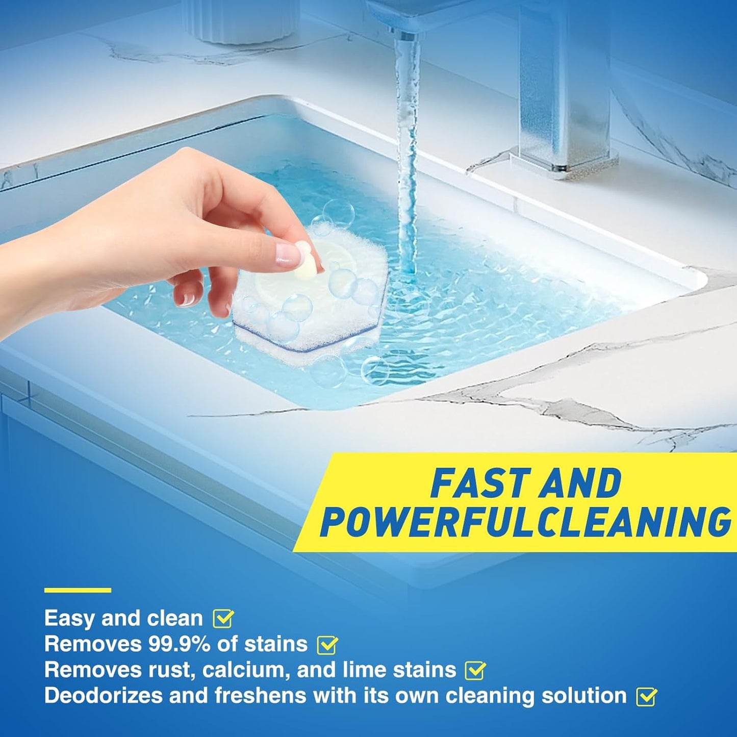 80-pcs Toilet Brush Wand Refills, Compatible with Clorox and Most Toilet Brushes, Disposable Wand Heads (Package May Vary)