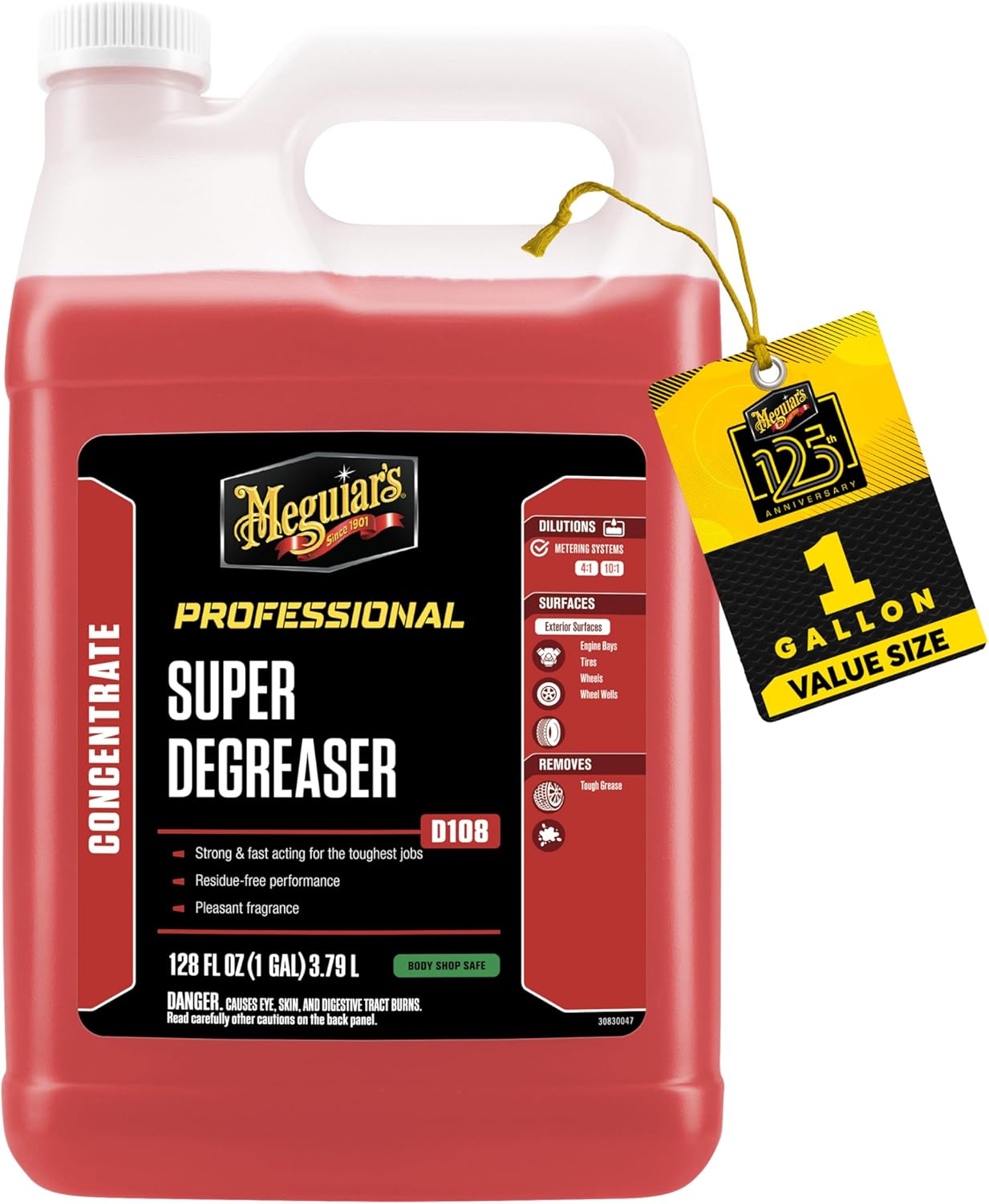 Meguiar's D10801 Super Degreaser - 1 Gallon
