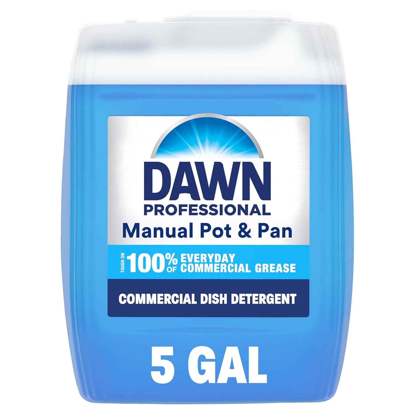Dawn Professional Pot and Pan Detergent, Regular Scent, 3.8l (Case of 4)