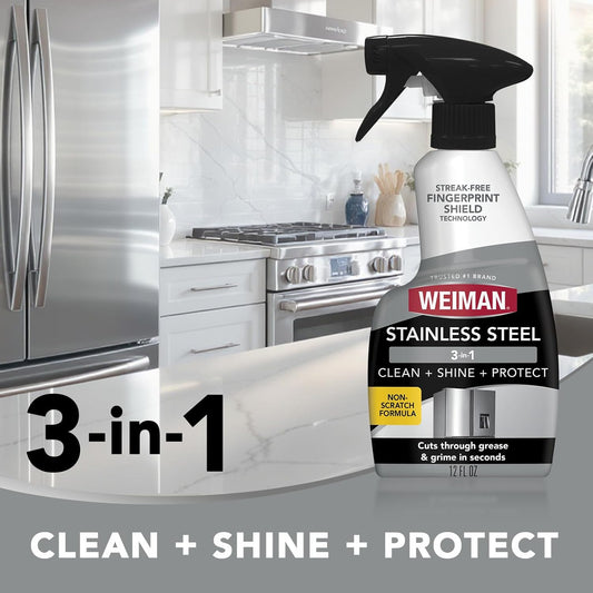 Weiman Stainless Steel & Granite Cleaner - 12 Ounce