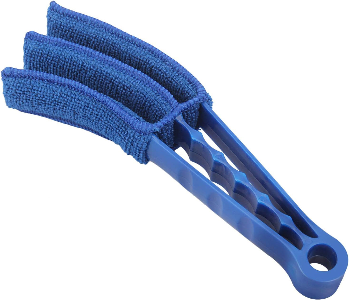 Window Blind Cleaner Duster Brush Kit 2 Pack Brush with 6 Microfiber Sleeves - Blind Cleaner Tools for Window Blinds Air Conditioner Jalousie Dust