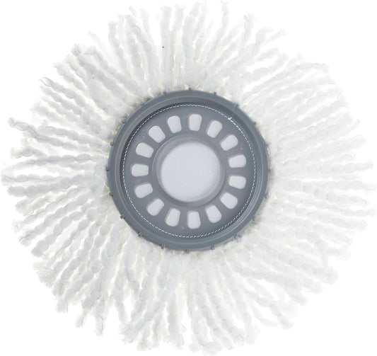 Clorox Spin Dry Mop Machine-Washable Refill Head, One Refill, White