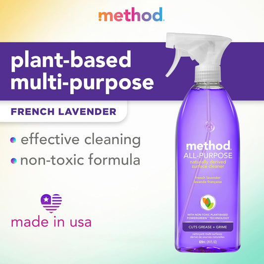 Method Antibacterial All-Purpose Cleaner, Wildflower, 28 Ounce