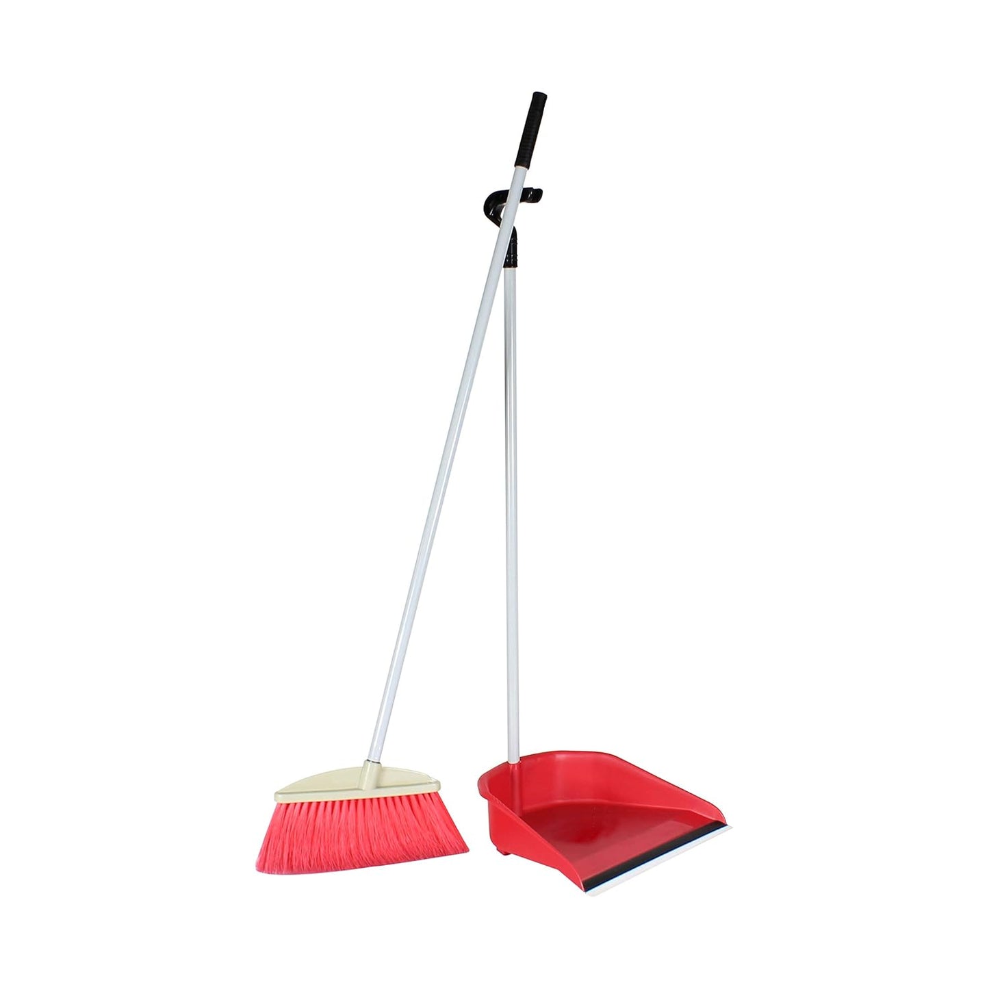 Thunder Group PLDP003, Plastic Fish Style Dust Pan and Broom Set