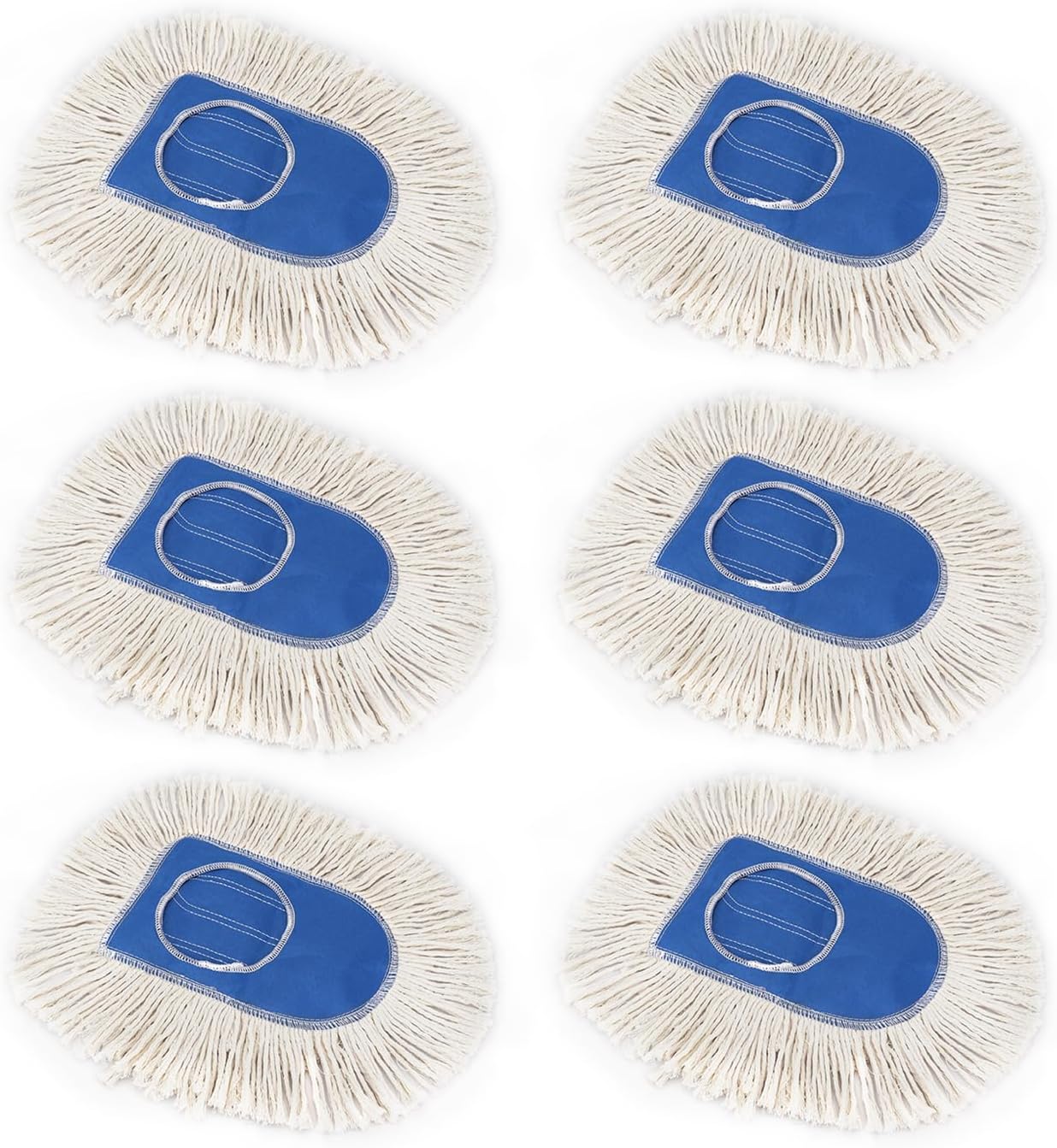 10 Inch Dust Mop Head: Replacement Medium Washable Commercial Sweeper and Janitorial Dust Mop Head Replacement (3 Packs)