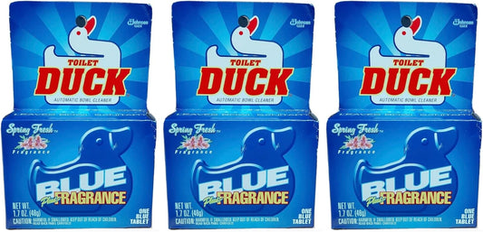 Toilet Duck Automatic Blue Single - 1.7 oz - 3 pk