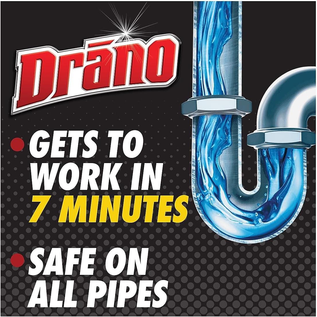 Drano 322845 Drano Max Gel Drain Cleaner 80 Fl. Oz. (694772)