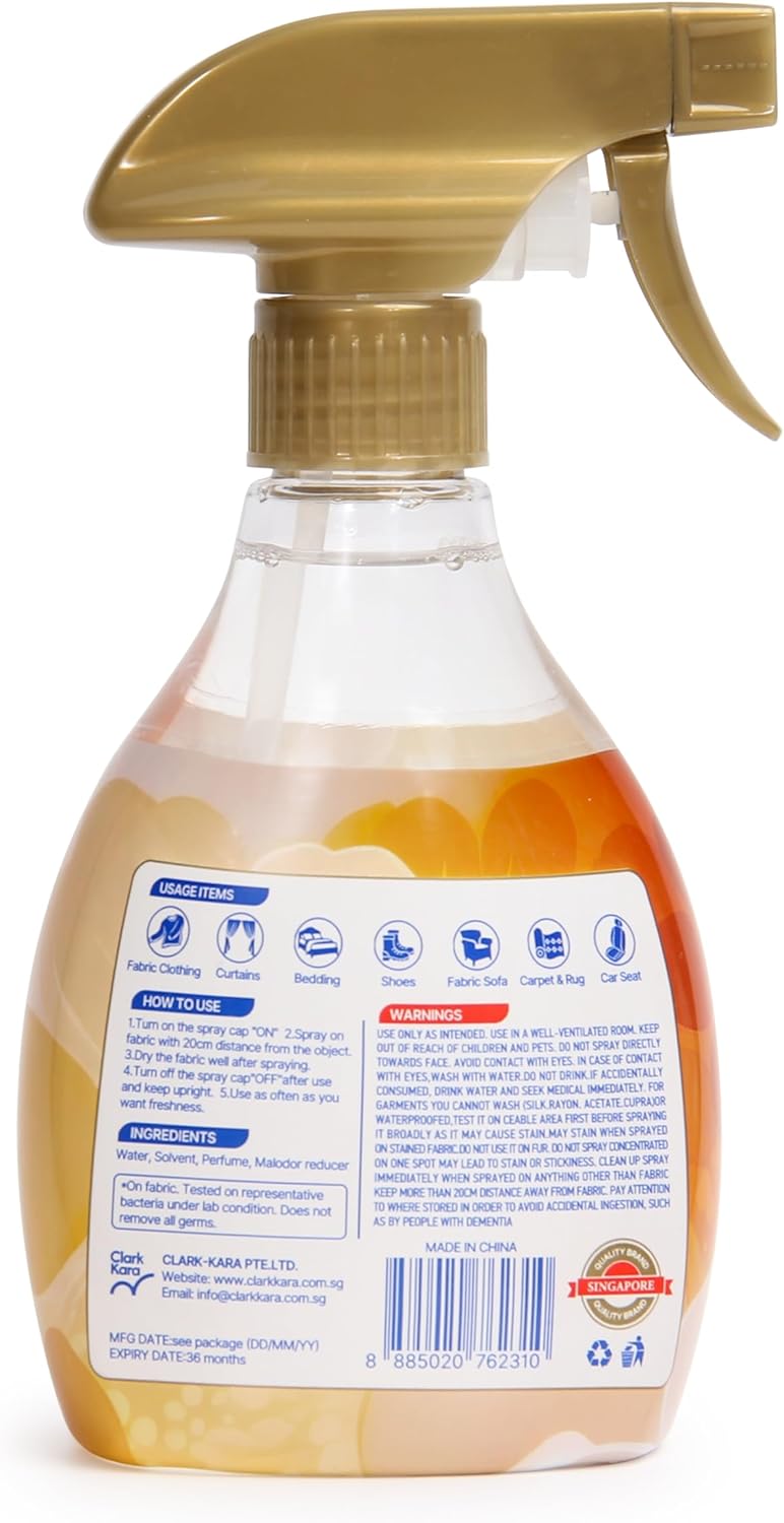 Fabric Refresher Spray - Enchanting Scenery - Wrinkle Release Spray & Fabric Softener Alternative - Odor Eliminator Deodorizer Spray for Clothes, Bedding and Home Use