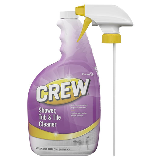 CREW Diversey CBD540281EA Shower, Tub & Tile Cleaner, Liquid, 32 oz