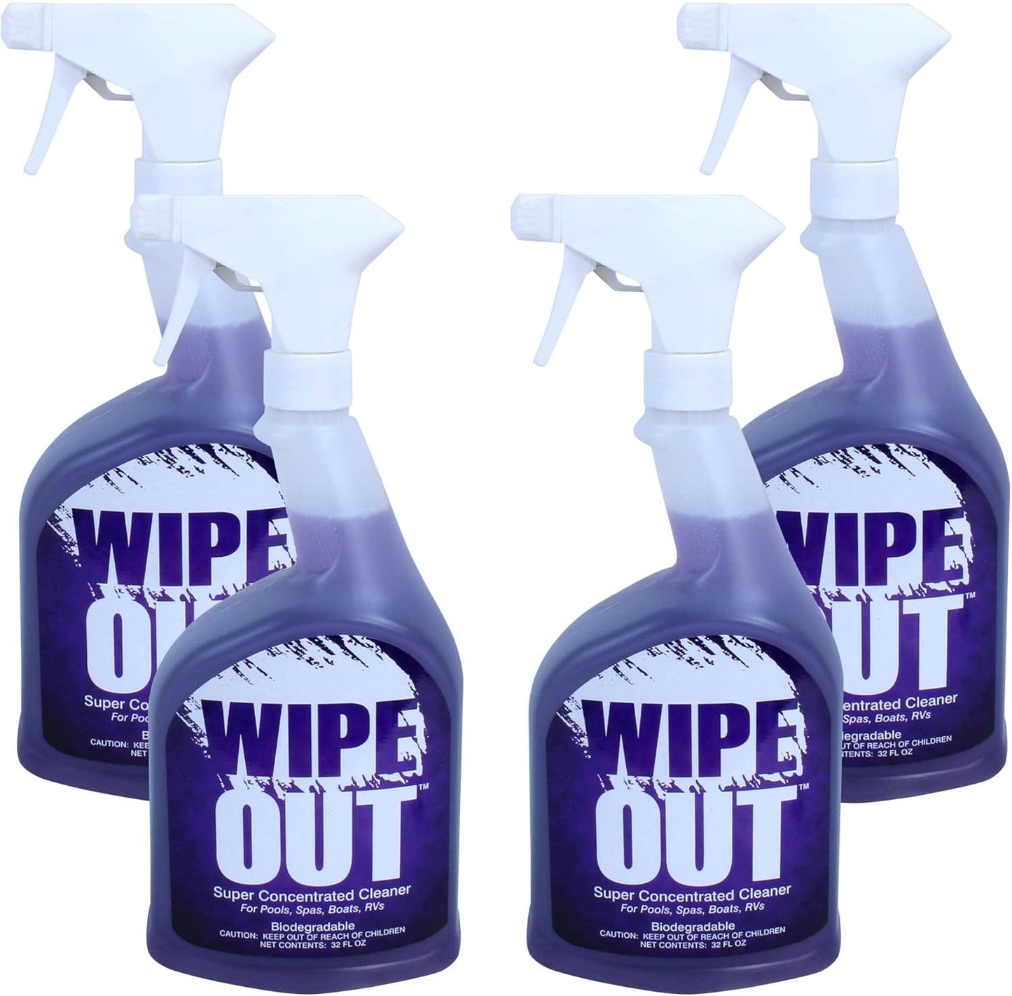 Wipeout Wipe Out 6012 All Purpose Surface Cleaner for Swimming Pools, 1-Quart