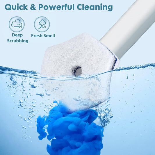 Compatible with Clorox Toilet Wand – Disposable Toilet Brush Head Refills (40 Count)
