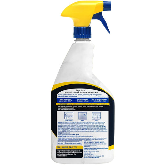 Zep Home Pro 2-in-1 Natural Stone Cleaner & Protectant. 24 Fl. Oz. (Pack of 1) (The New Title)