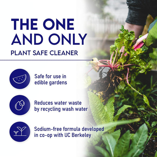 Oasis Biocompatible Dish Soap Liquid & All Purpose Cleaner - Reuse Greywater for Plants - Clean, Safe, Concentrated, Grey Water Friendly, Sodium-Free, Biodegrades Into Plant Nutrients - 1 Gallon