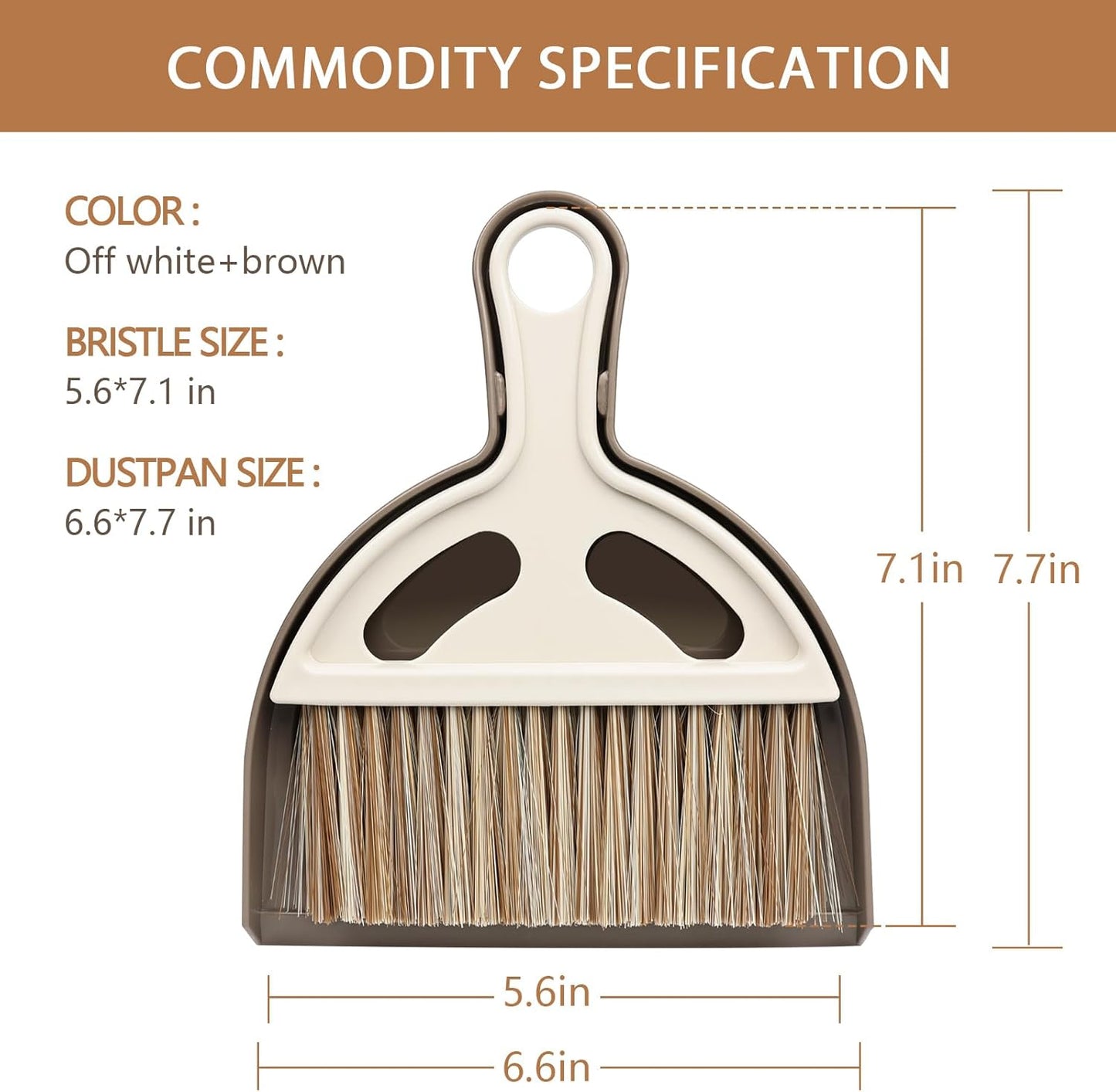 Small Mini Hand Broom Dustpan : Small Broom and Dustpan Set, Mini Broom and Dustpan Set, Hand Broom and Dustpan Set,Mini Dustpan and Brush Set for Cat Litter, Kitchen, Tables, Countertops, Cars, etc.