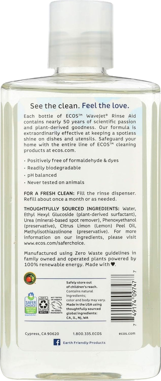 EARTH FRIENDLY DISHWASH WAVE JET RINSE AID