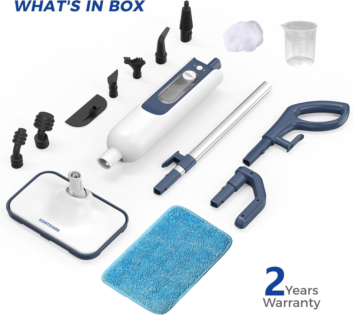 Steam Mop for Hardwood Floors, 11-in-1 Steam Cleaner with Handheld Steamer, 212°F Powerful Multi-Surface Cleaning for Tile, Grout, Carpet & Wall, Fast Heat, 22.9FT Cord, Floor Steam Mop