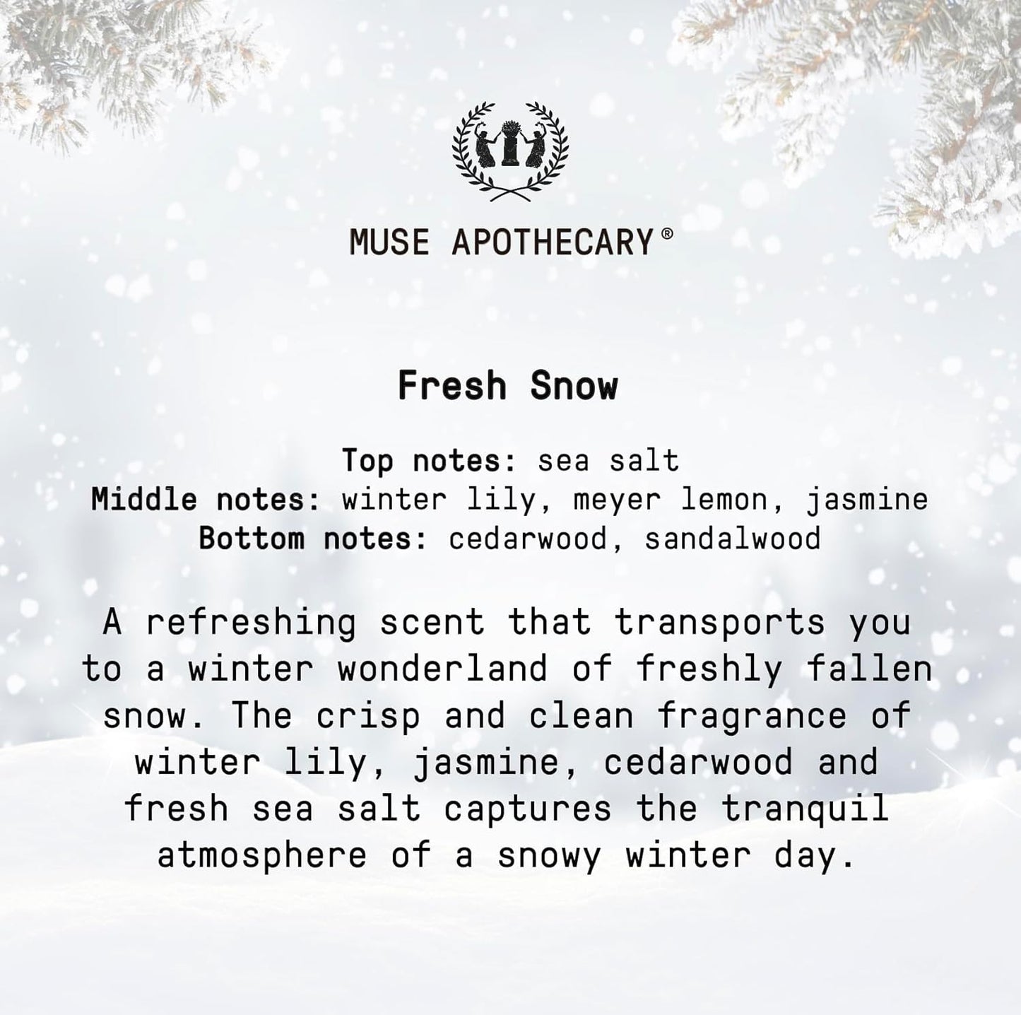 Muse Apothecary Flush Ritual - Aromatic & Refreshing Toilet Spray, Use Before You Go, 4 oz, Infused with Natural Essential Oils - Coconut + Sandalwood