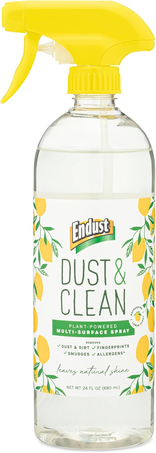Endust Plant-based Multi-surface Dusting & Cleaning Spray, 24 Fl Oz (Pack of 2)